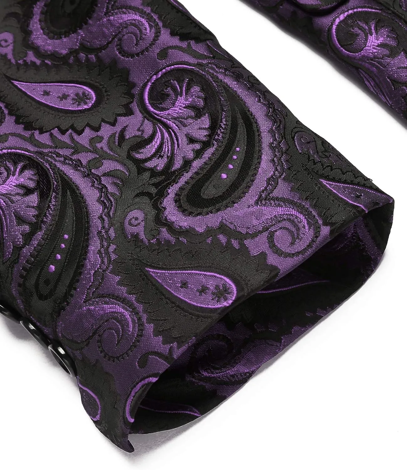 COOFANDY Mens Floral Tuxedo Jacket Paisley Shawl Lapel Suit Blazer Jacket for Dinner,Prom,Wedding
