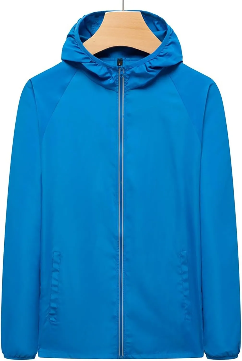 Lightweight Rain Jackets for Women Plain Waterproof Windbreaker Jacket Women Packable Raincoat Rain Coats with Hood
