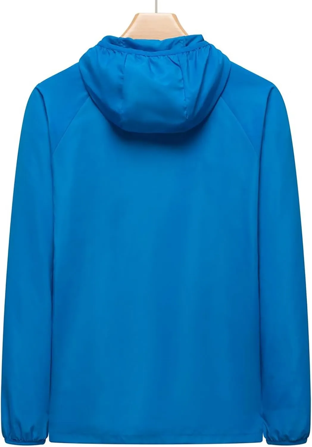 Lightweight Rain Jackets for Women Plain Waterproof Windbreaker Jacket Women Packable Raincoat Rain Coats with Hood