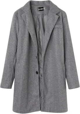 Mens Trench Coat 2023 Winter Long Jacket Double Breasted Overcoat Classic Woolen Windbreaker Jacket Overcoat Suit Jackets