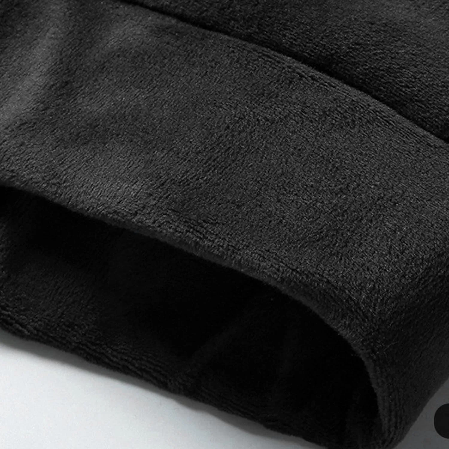 Men's Winter Sherpa Lined Hoodie Zip Up Sweatshirt with Pockets Trendy Heavyweight Warm Fleece Jacket