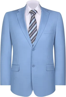 P&L Men's Casual Lightweight Regular Fit Solid Sport Coat Suit Blazer